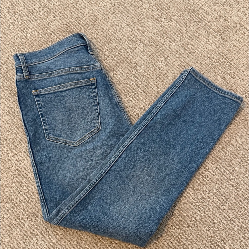 J. Crew Women's Straight Leg Jeans - Blue
